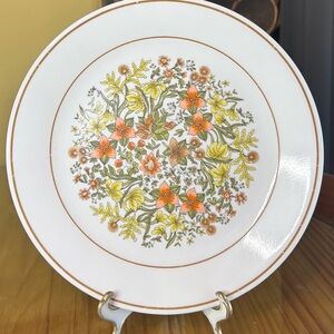 Floral Patterned Dinner Plate